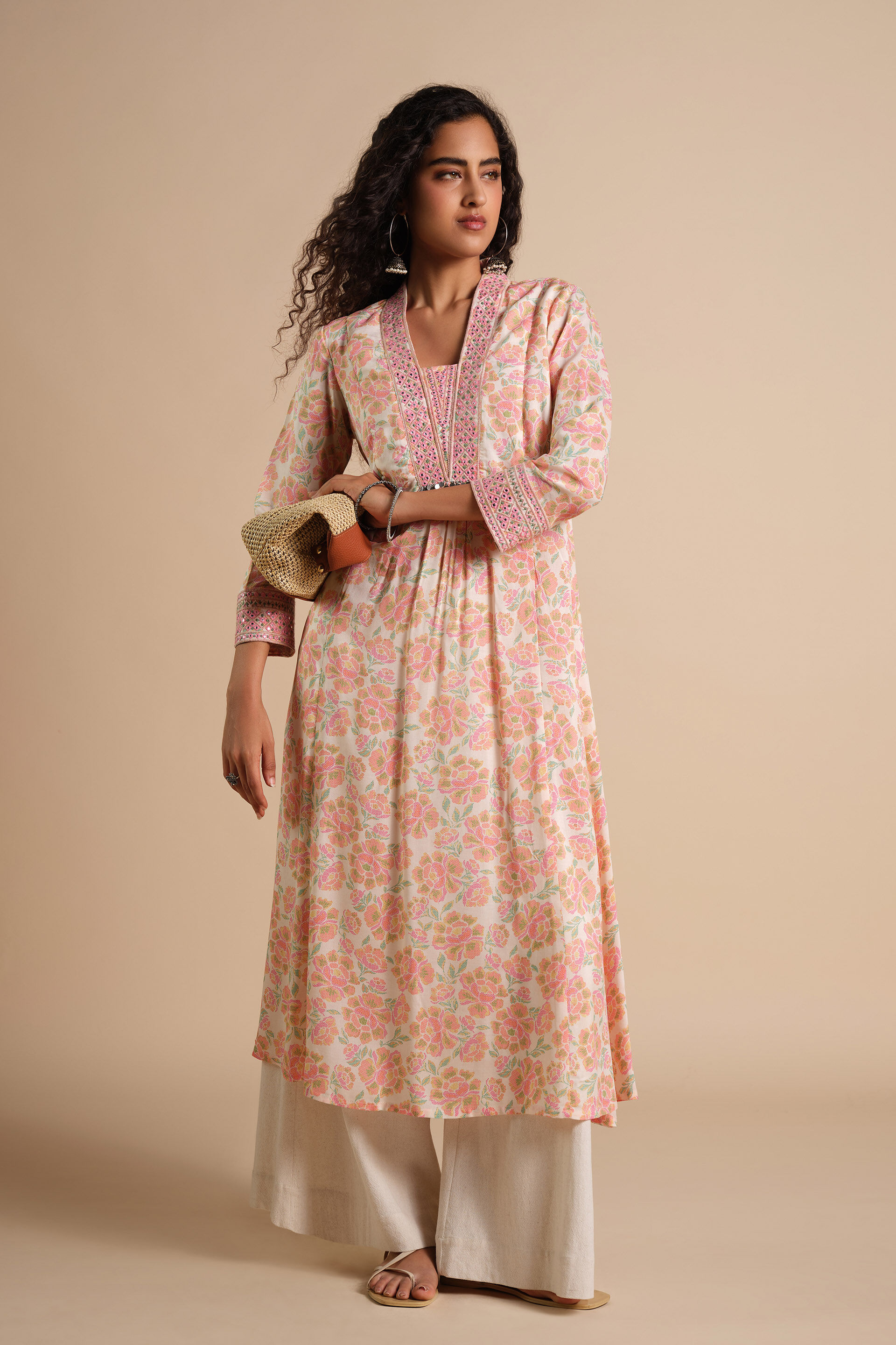 Gulbaro Kurta, Off White, image 2
